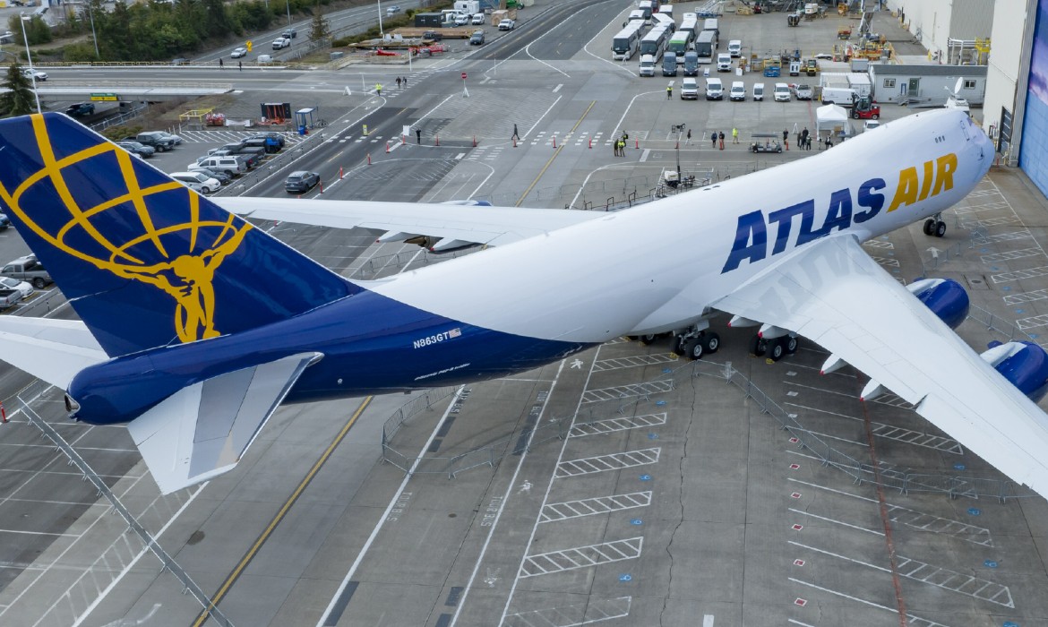 Boeing entrega su último 747, la “Reina de los Cielos”, a Atlas Air